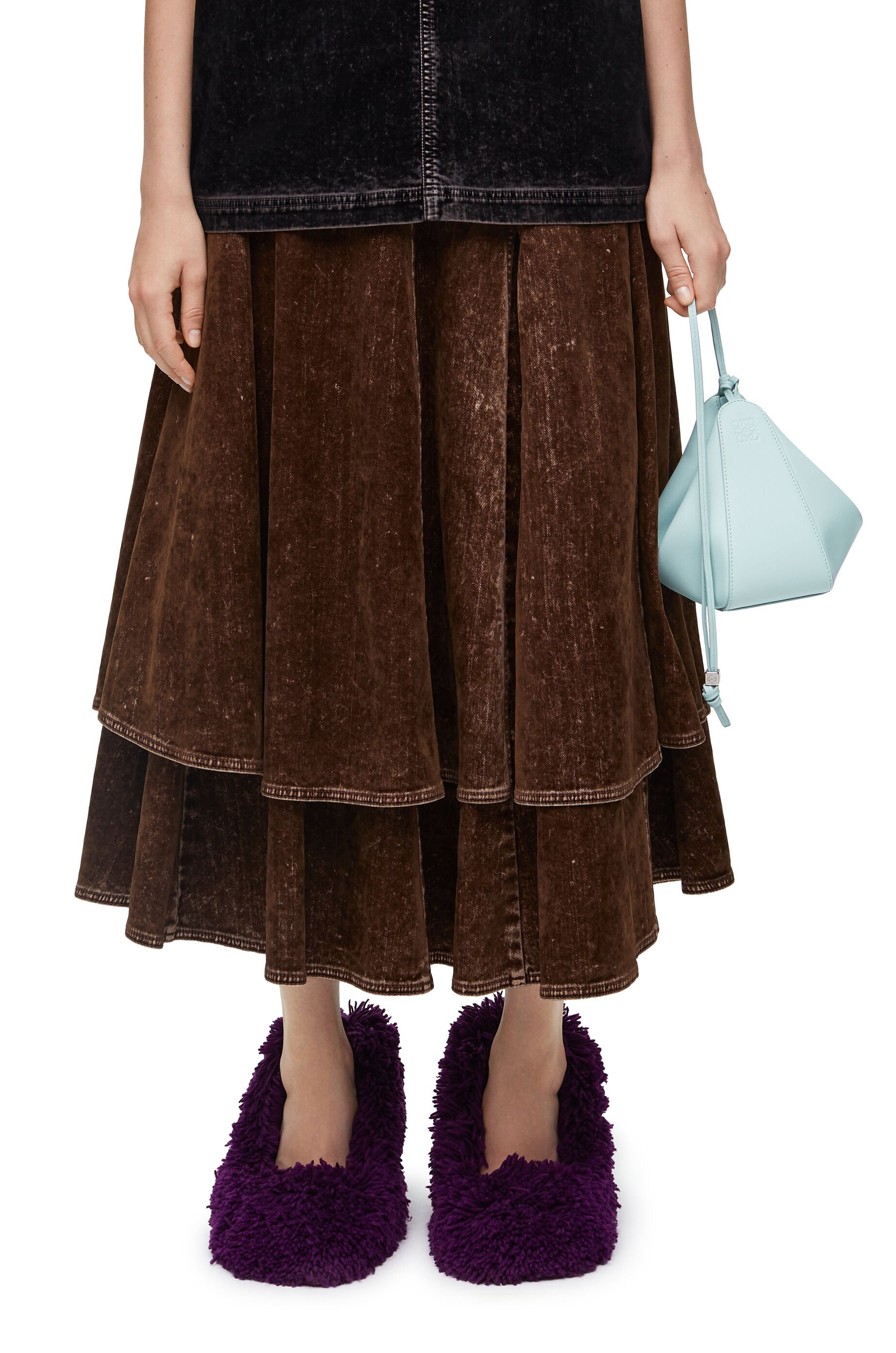 Mini Hammock Hobo bag in classic calfskin